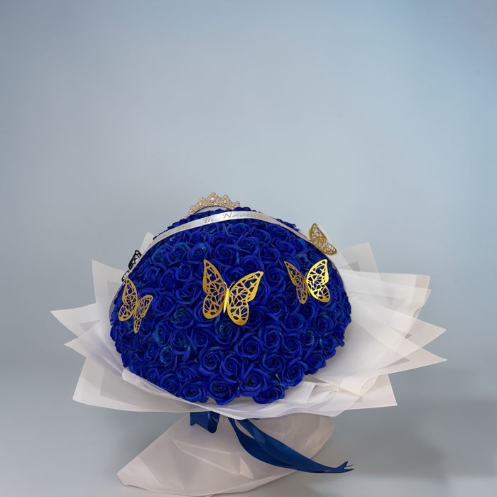 Buchete din sapun si satin(reducere 100 trandafiri 200 lei,51-150)