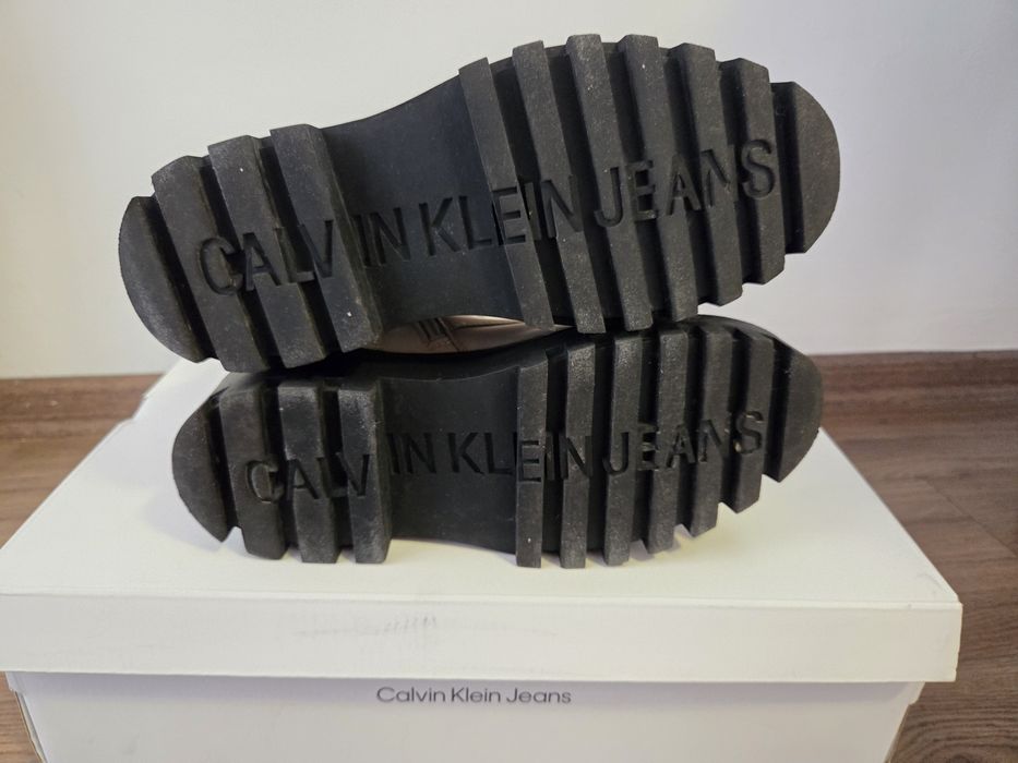 Боти Calvin Klein Jeans Flatform Lace Up Boot MG NB