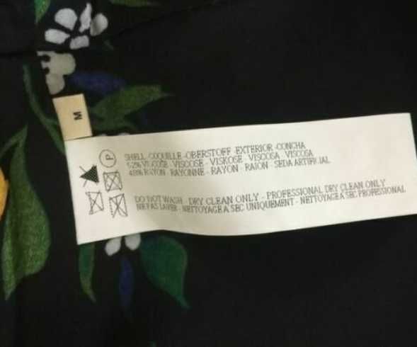 Нов Capulet Елегантен Пеплун Топ с 3/4 Ръкав Размер М