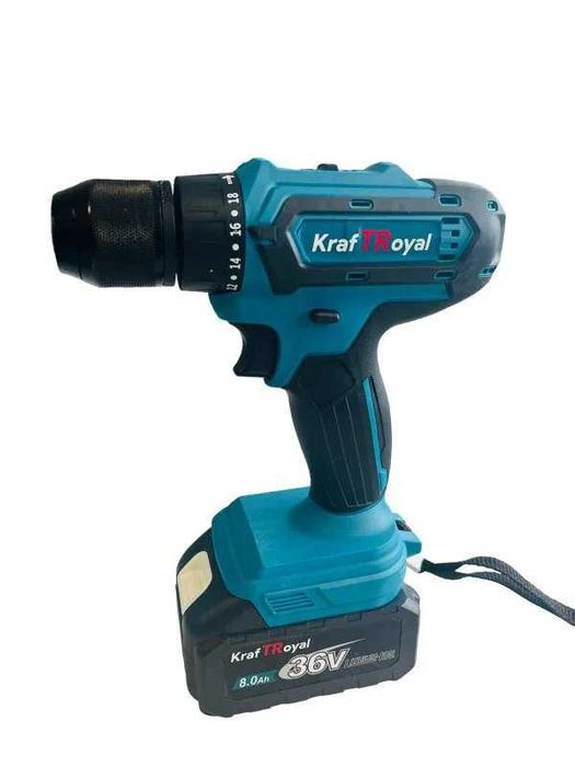 НЕМСКА Резачка, Ъглошлайф, Гайковерт и Винтоверт 36V 8AH + ЛЕД ФЕНЕР