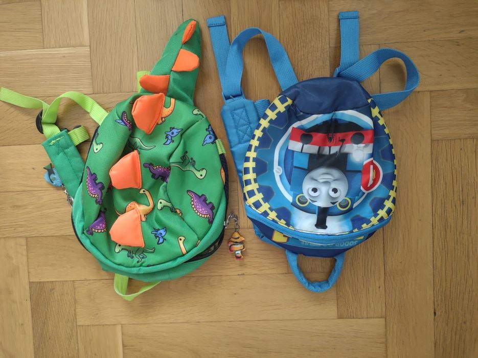 Раници за училище и детска градина. Плюшена раничка.