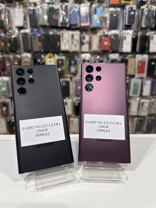 iSellStore Vâlcea: Samsung Galaxy S22 Ultra  5G- 256GB / 128GB