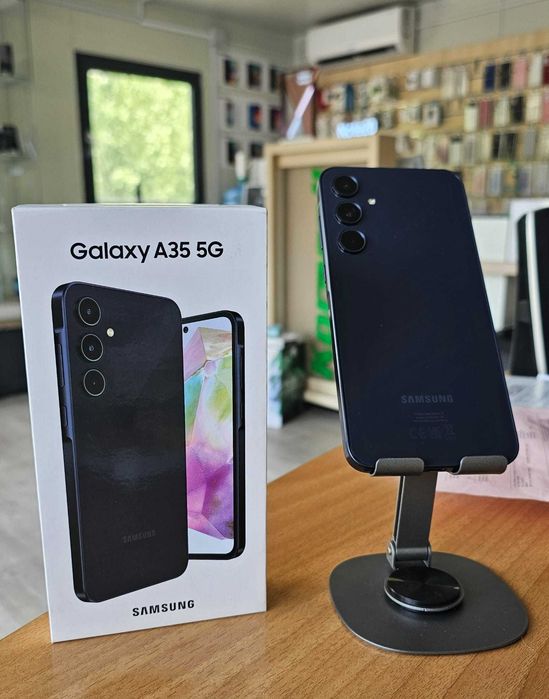 Samsung A35 128 GB - Ca Nou - Factura + Garantie - Husa + Folie cadou