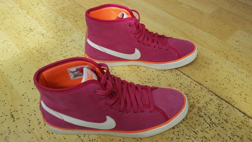 Дамски розови кецове NIKE PRIMO COURT MID SUEDE р-р 38,5