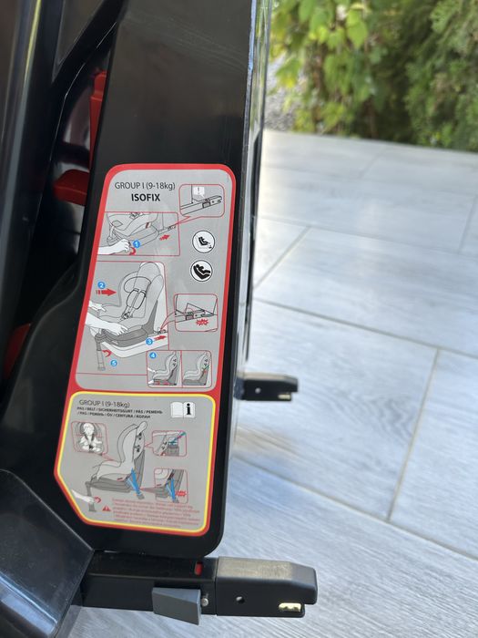 Scaun auto copii ISOFIX 9-18 kg