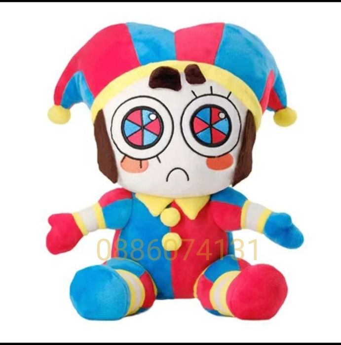 Плюшена играчка The Amazing Digital Circus, Играчка Клоун