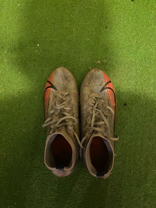 Nike Mercurial Superfly VIII Pro KM FG Football Boots Purple 43 Номер