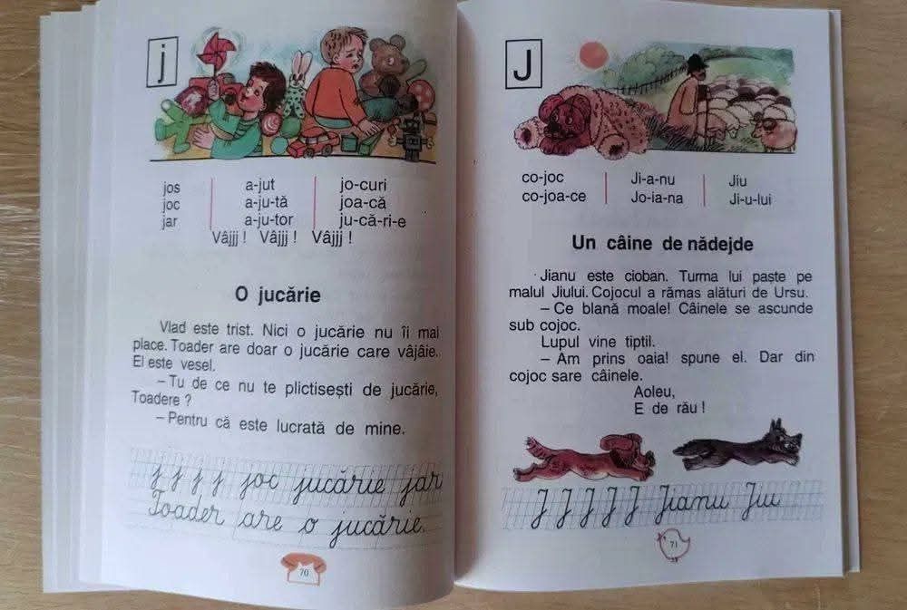 Abecedare ediție 1982 și 1997