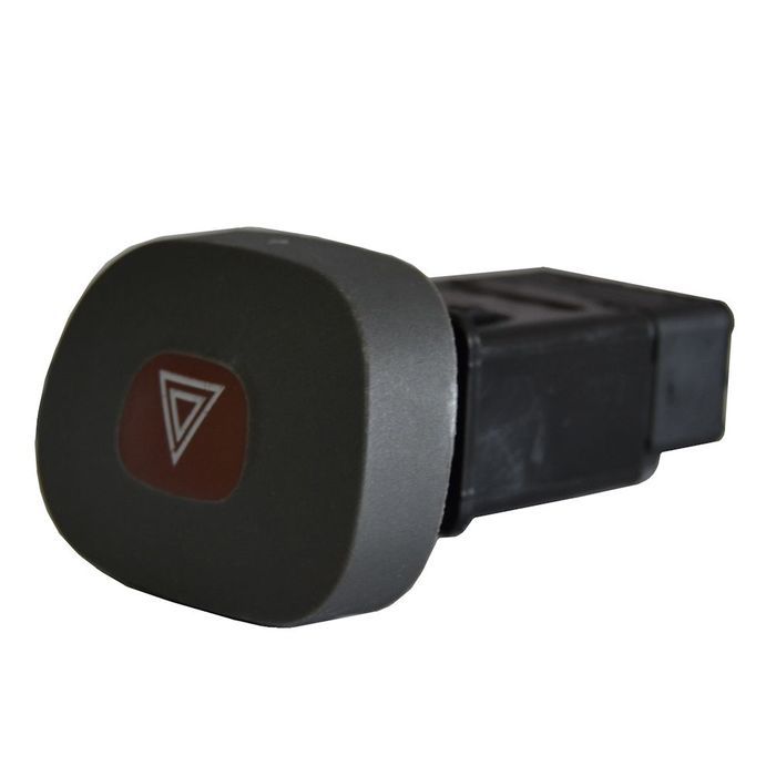 Comutator lumini avarie Renault Clio 2 (B0/1/2) 09.1998-2012; buton avarie cu 8 pini; gri
