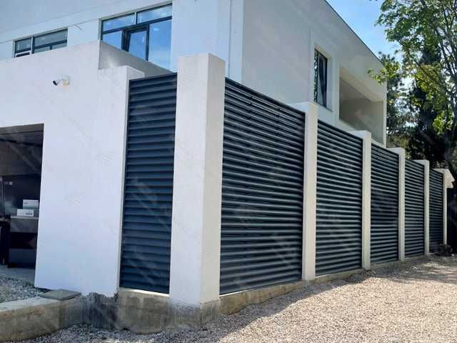 Забор жалюзи еврожалюзи