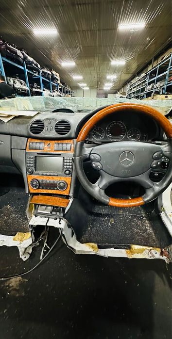 W209 CLK350 панель руль airbag авторазбор мерседес бу оригинал