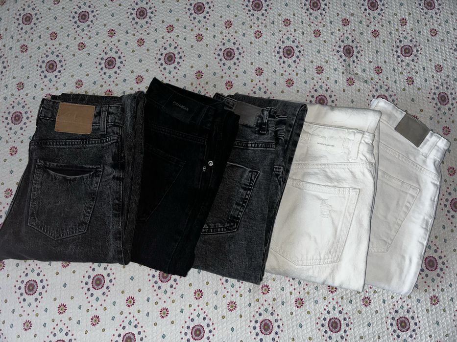 Дамски дънки Bershka, Pull&bear