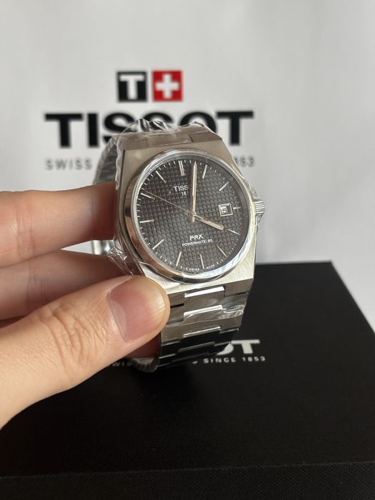 Часы Tissot PRX черные новые