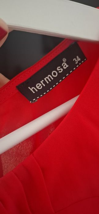 Bluză roșie elegantă