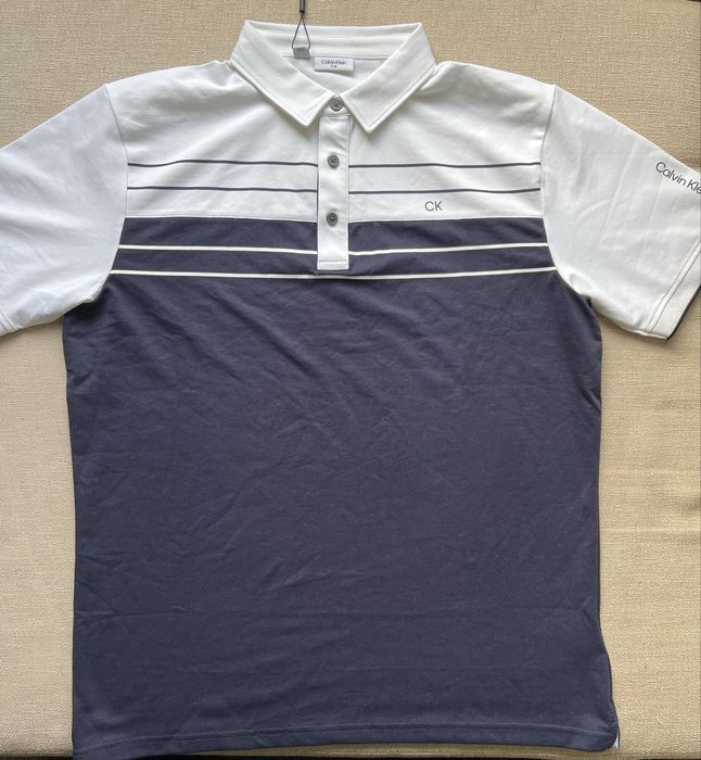 Мъжка тениска с яка (polo) Calvin Klein размер L