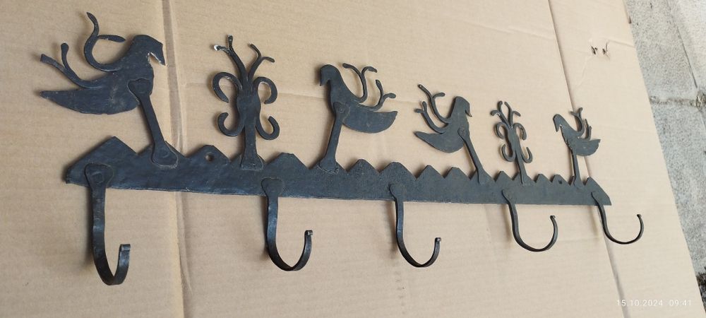 Закачалка ковано желязо - антика