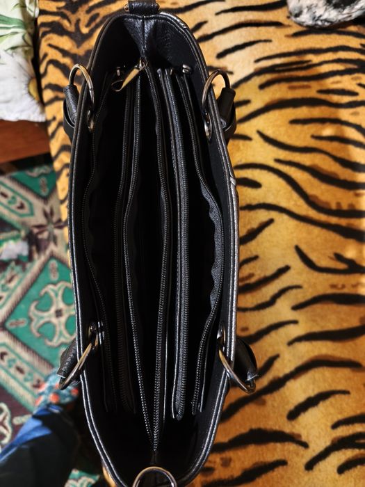 дамска кожена чанта