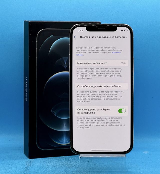 Apple iPhone 12 Pro, 256GB, 5G, Silver (неработещо face ID)