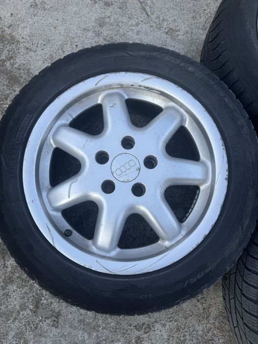 Джанти за ауди ronall 5x112 5бр с гуми 205/55/16
