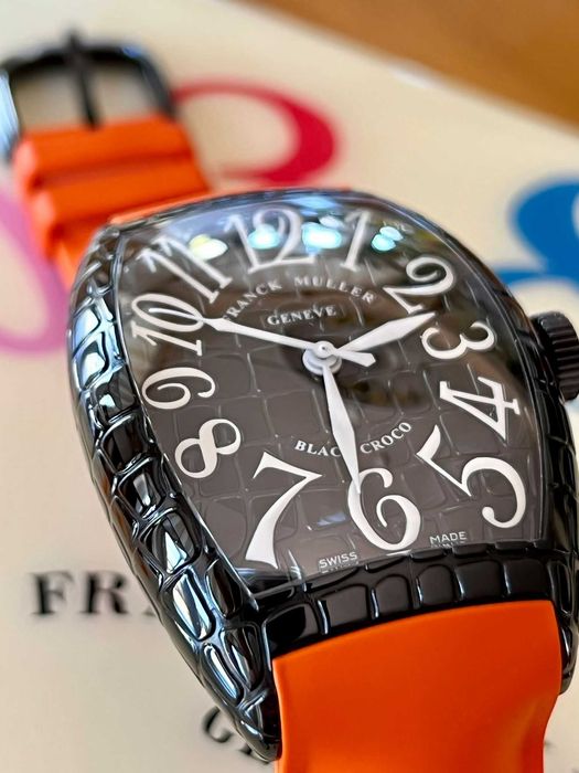 Часовник Frank Muller Black Croco - оригинален!