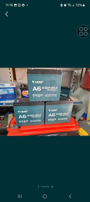 Аккумуляторы для мопеды и скутеров