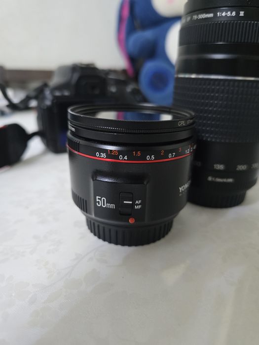 Canon 600d с 3 обьективами