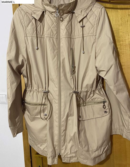 Geaca trench sacou parka femei marime L toamna primavara