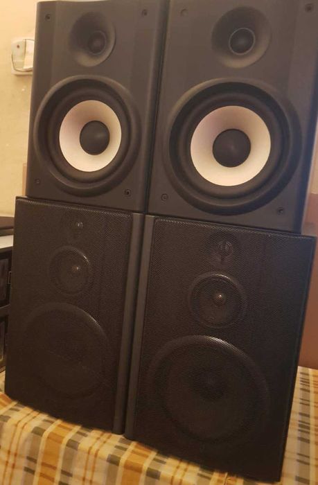Boxe Sony, Denon, Onkyo - Bass reflex si compresie