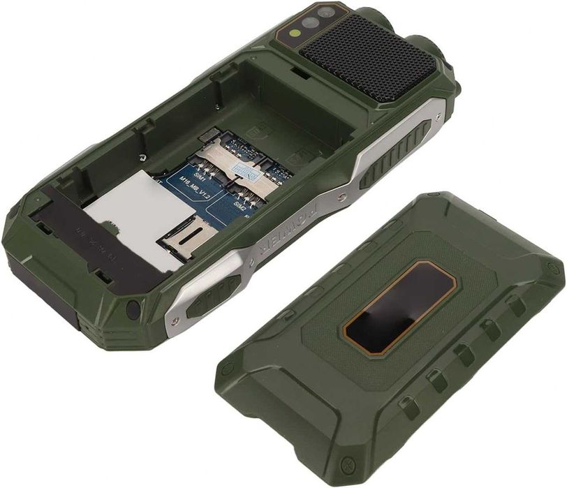 Удароустойчив Телефон за Възрастни Хора Zunate SOS Бутон 3000mAh бат