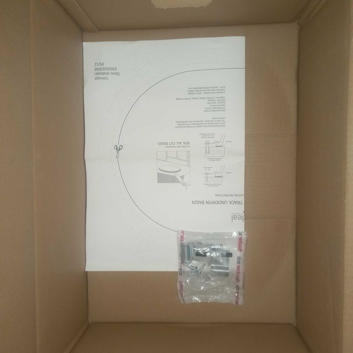 Lavoar oval ideal Standard Connect E5048 montaj sub blat sau incastrat