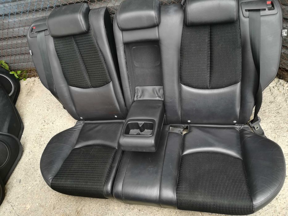 Mazda / Мазда 6 черен кожен салон / кожени седалки / кори врати
