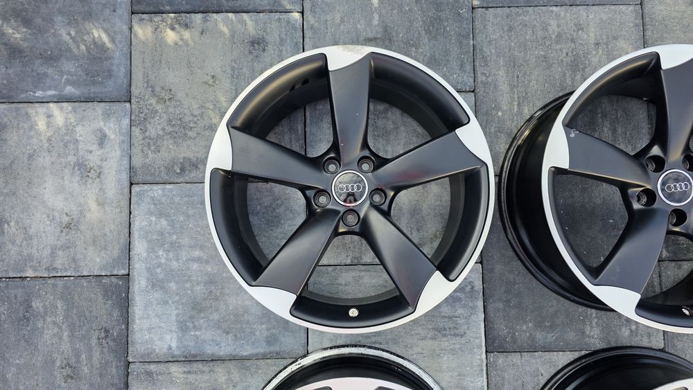 Jante 19" ROTOR - 5X112 - ORIGINALE AUDI A4 B8.5 2013 - 8K0 601 025 AR - AUDI A3 A4 A5 A6 A7 Q3, VW PASSAT, GOLF 5 6 7