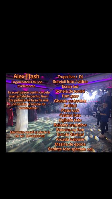 Se inchiriaza ecran led / schela de lumini / scena / sonorizare