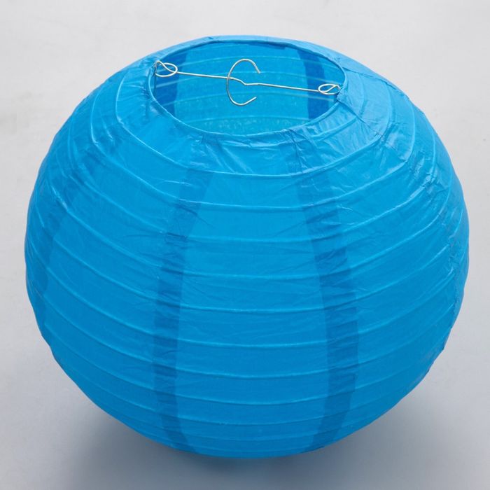 Абажур шар бумажный