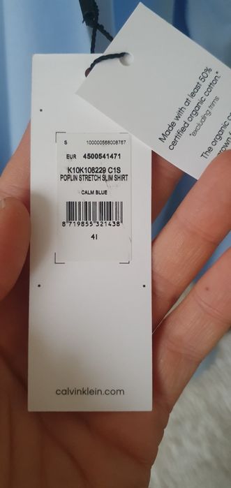 Cămașă elegantă bărbați Calvin Klein nouă,cu etichetă