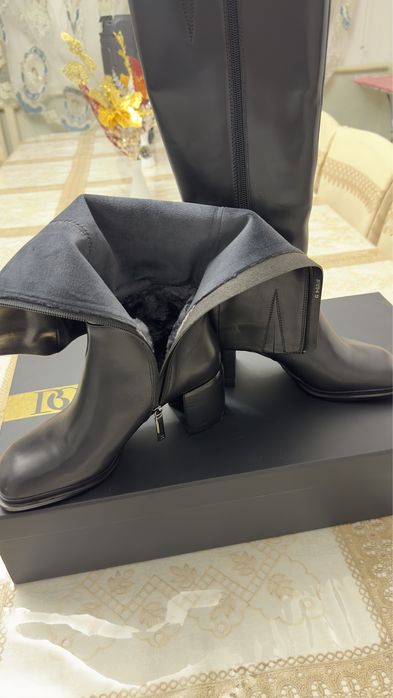 Новые зимние труба сапоги