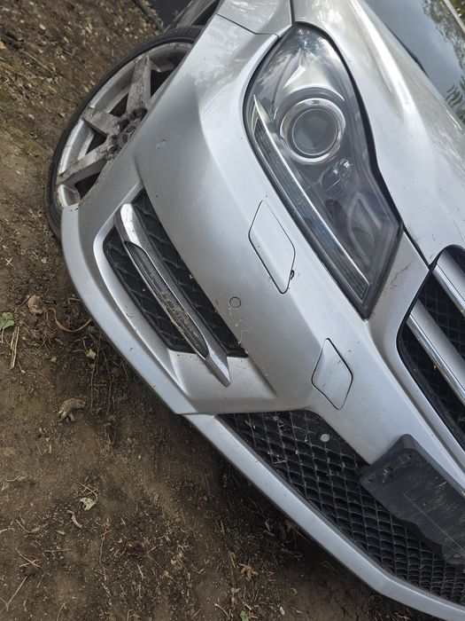Предна броня AMG Facelift Mercedes W204 C Class Coupe Седан Комби
