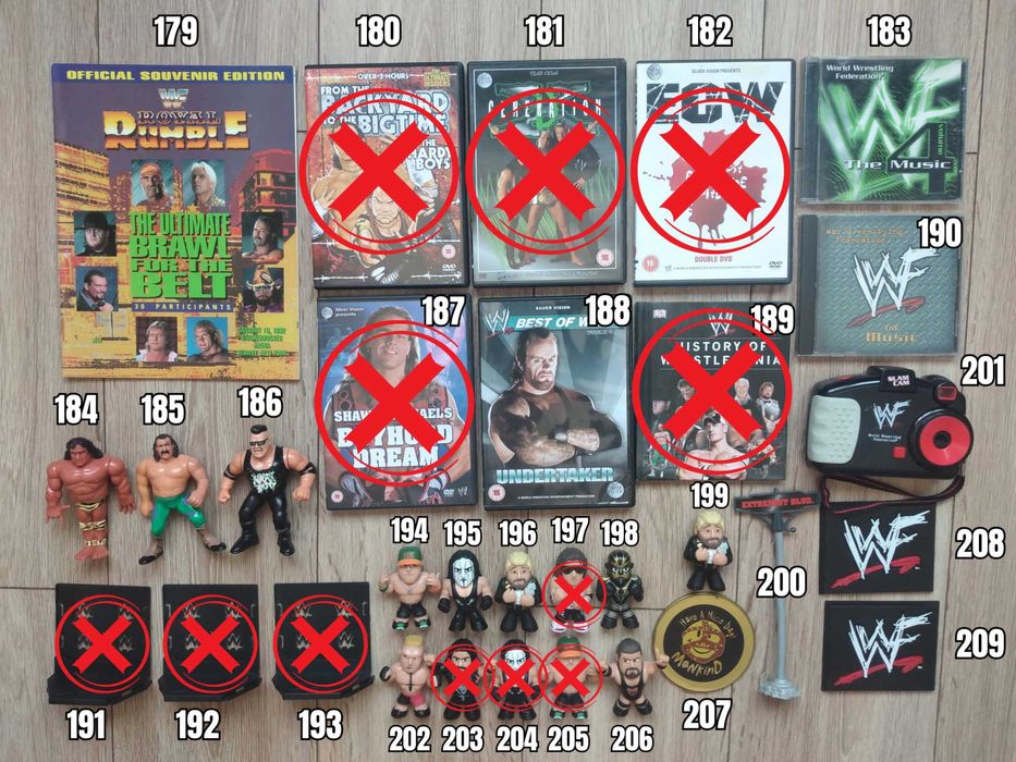 WWE Кеч Колекция, Екшън Фигурки, Аксесоари, Кечисти, Картички, Играчки