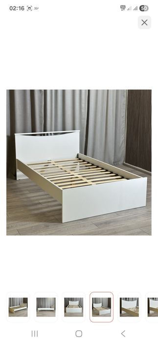 Продам кровать Topaz Мелисса двуспальная  140x200 см без матраса, без