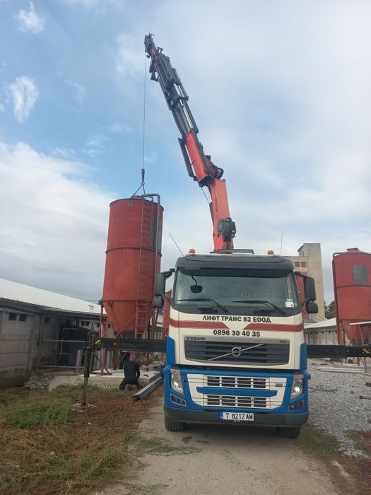 Камион с кран/Транспортни и монтажни услуги в страната и чужбина