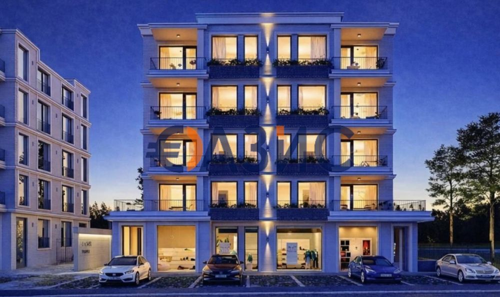 Апартамент с 1 спалня в нова сграда без такса поддръжка „La Mer