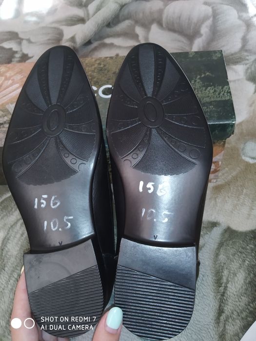 Кожаные туфли на мальчика р,36