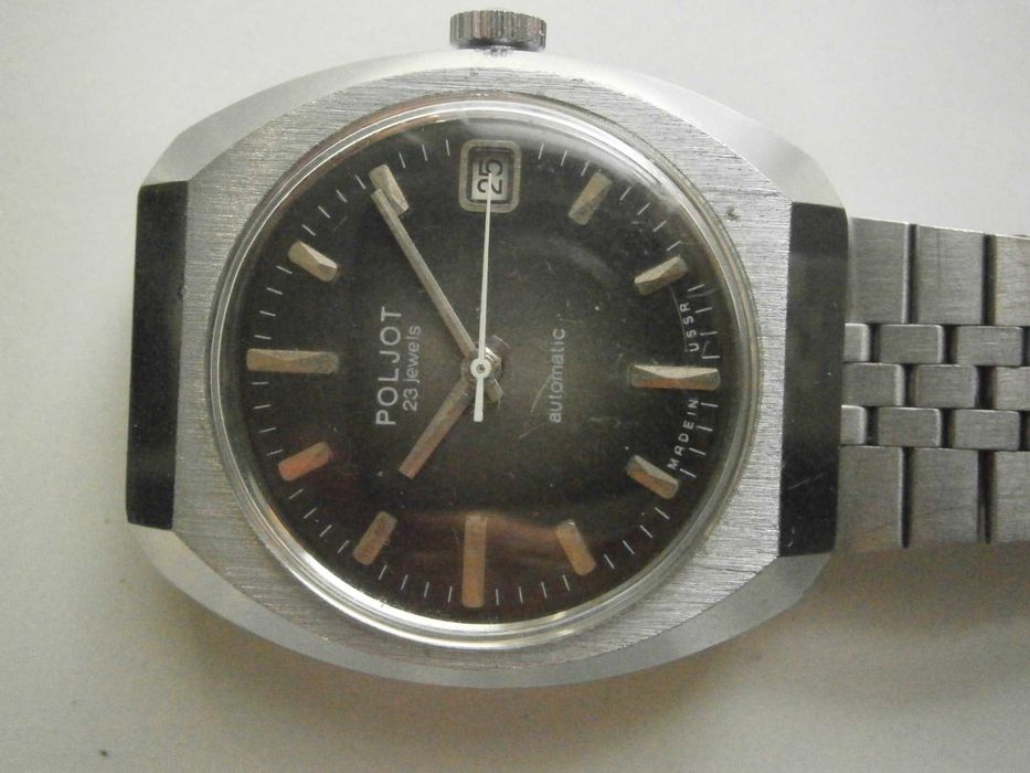 POLJOT automatic, 23 jewels, made in USSR, case 37mm, TOP!