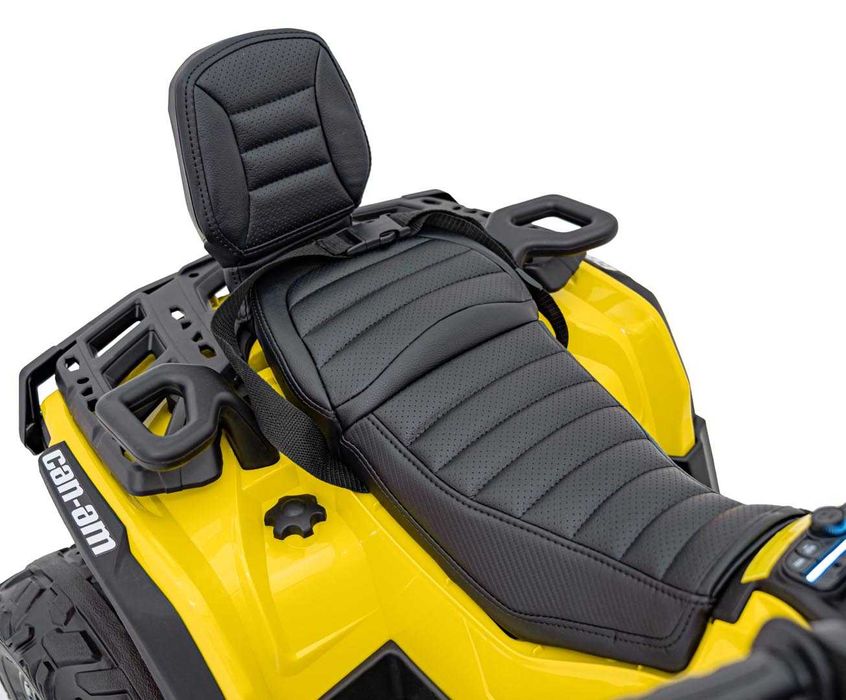 ATV electric pt copii Autokids Can-AM OUTLANDER 24V 4x4  (005) Galben