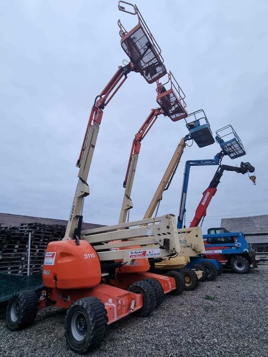 inchiriere nacela telescopica si  nacela cu brat articulat