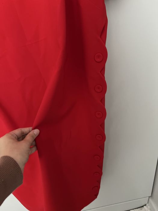 Красное платье Турция, 54 размер