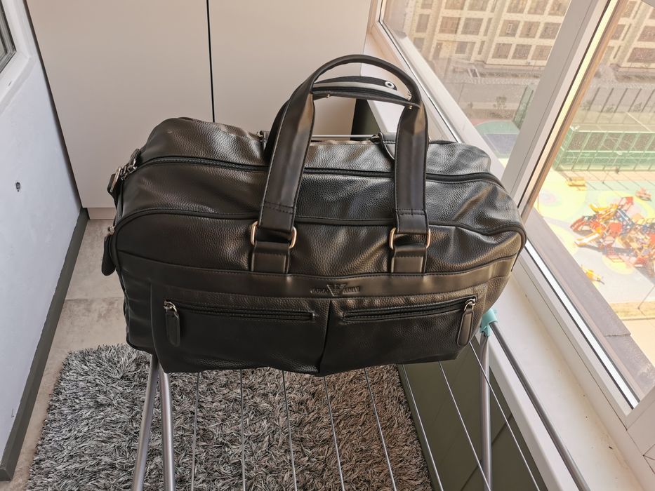 Сумка дорожная кожа