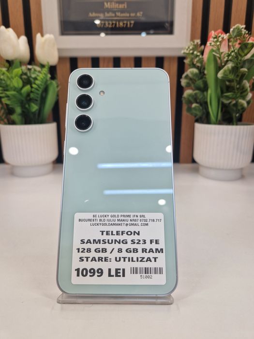 Samsung S23 FE 128GB / 8GB RAM Garanție! #51002 #51039