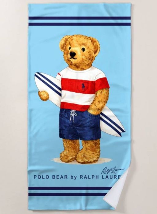 Страхотна плажна хавлия POLO RALPH LAUREN размер 180см на 90см