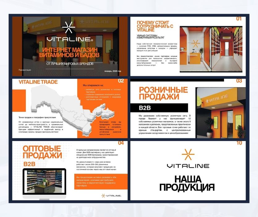 Презентация для предприятий, производств и ресторанов